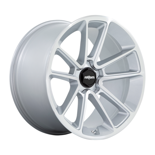 Alloy wheel R192 BTL Gloss Silver W/ Machined Face Rotiform