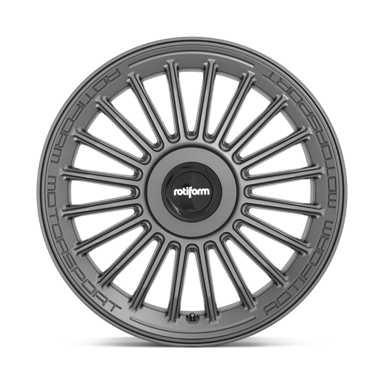 Alloy wheel R160 Matte Anthracite Rotiform