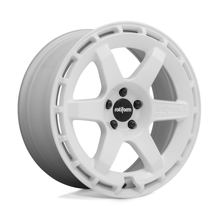 Alloy wheel R183 KB1 Gloss White Rotiform