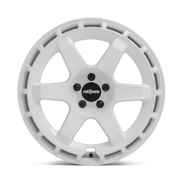 Alloy wheel R183 KB1 Gloss White Rotiform