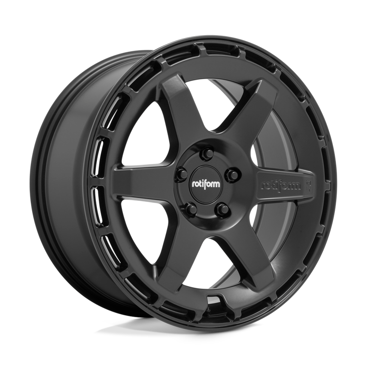 Alloy wheel R186 KB1 Matte Black Rotiform