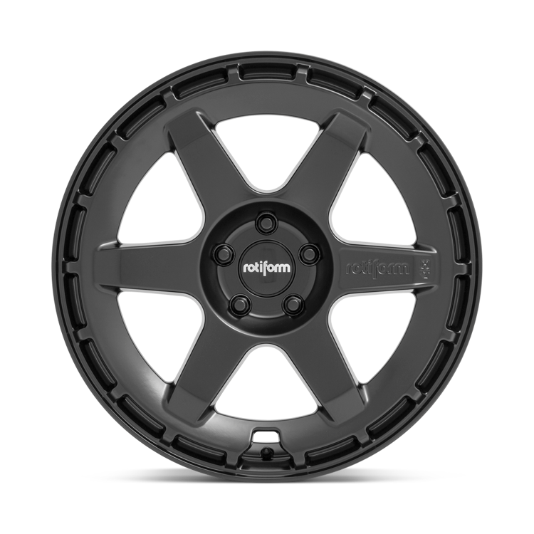 Alloy wheel R186 KB1 Matte Black Rotiform