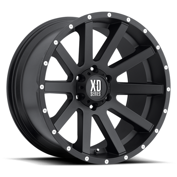 Alloy wheel XD818 Heist Satin Black XD Series