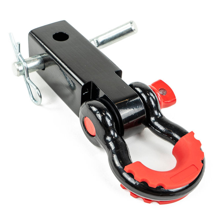 Receiver mounted D-ring shackle steel OFD