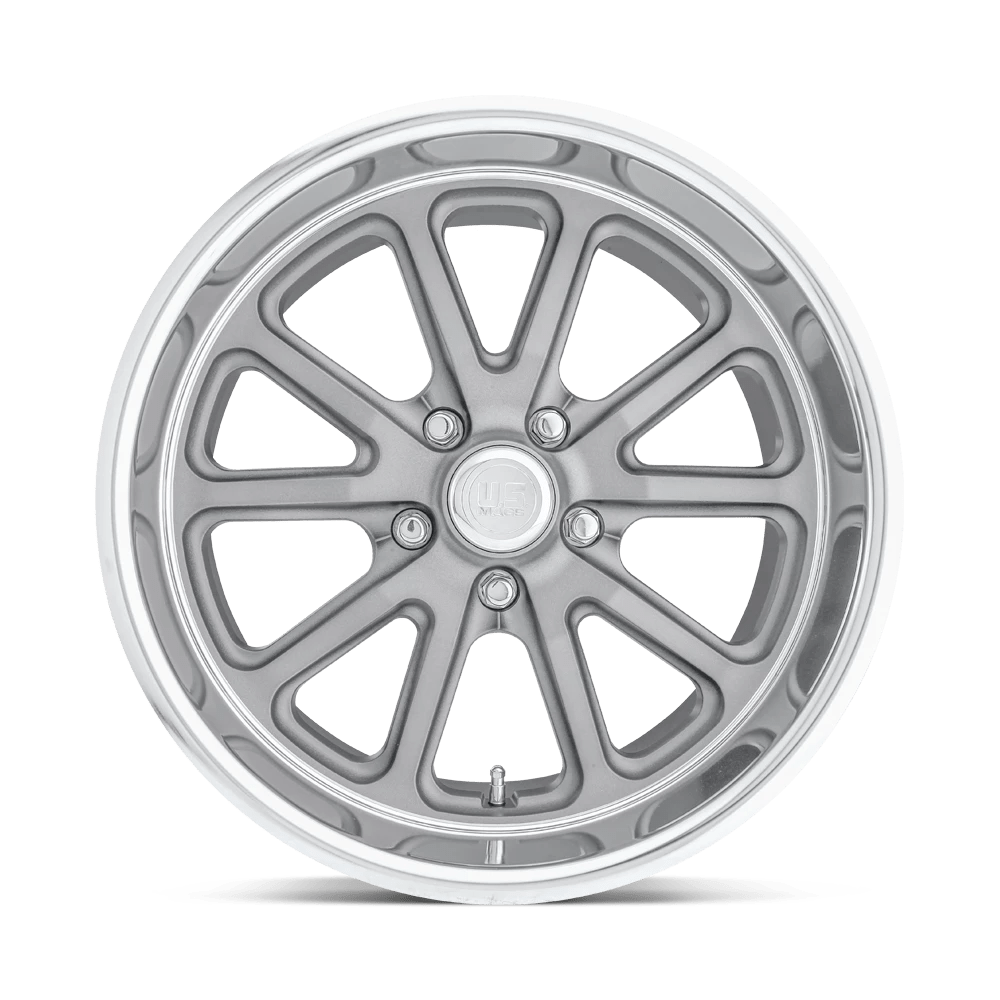 Alloy wheel U111 Rambler Matte GUN Metal Machined US Mags