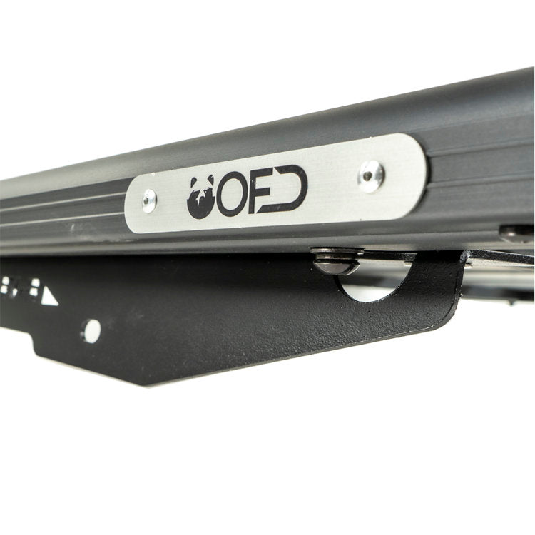 Roof rack with mounting rails 160x125 cm OFD