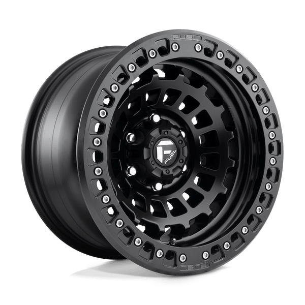 Alloy wheel D101 Zephyr Beadlock Matte Black Fuel
