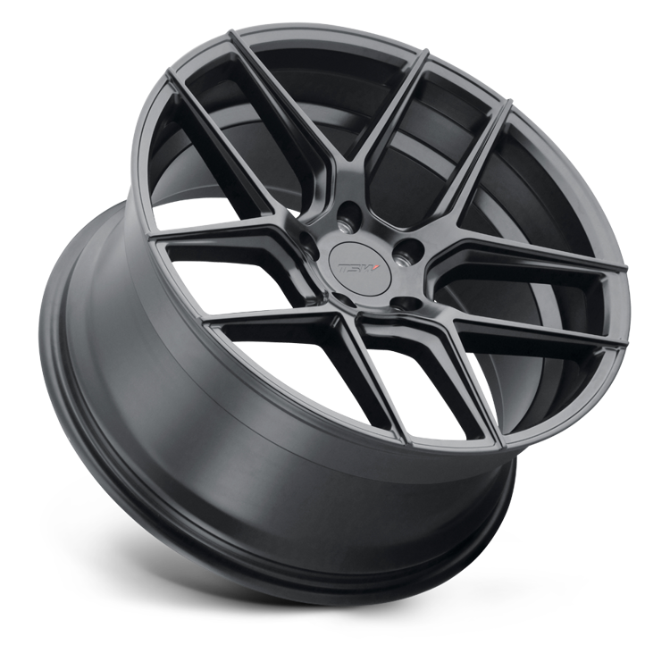 Alloy wheel Tabac Semi Gloss Black TSW