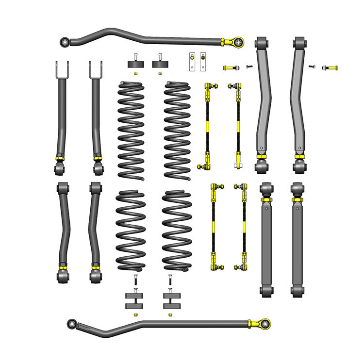 Suspension kit Clayton Off Road Overland+ 932 Lift 2,5"