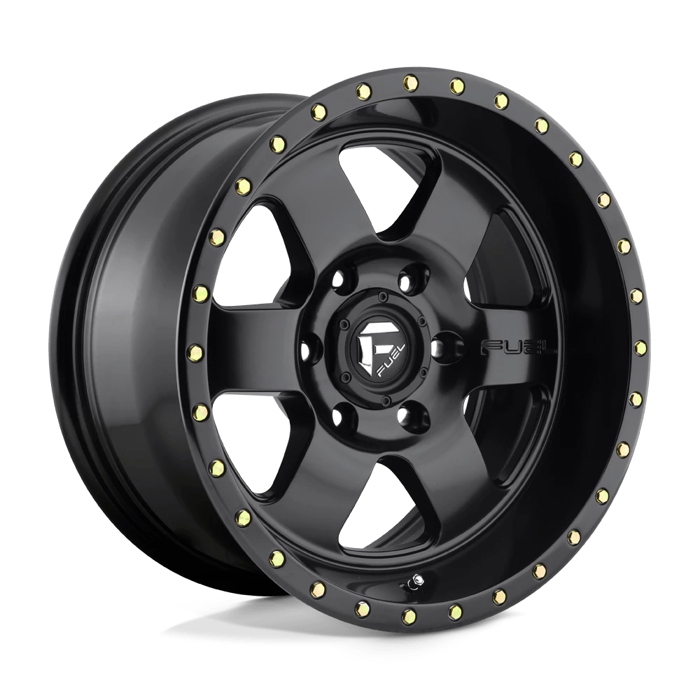 Alloy wheel D618 Podium Matte Black Fuel