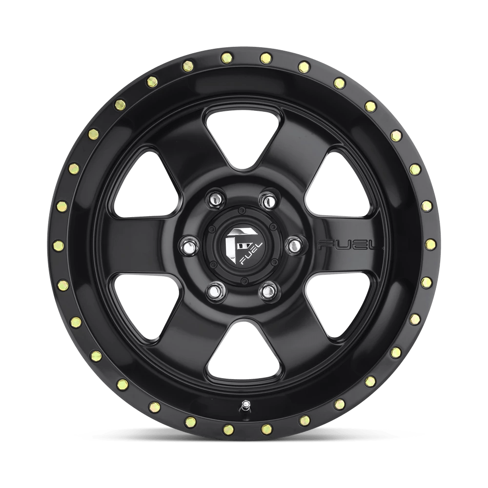 Alloy wheel D618 Podium Matte Black Fuel