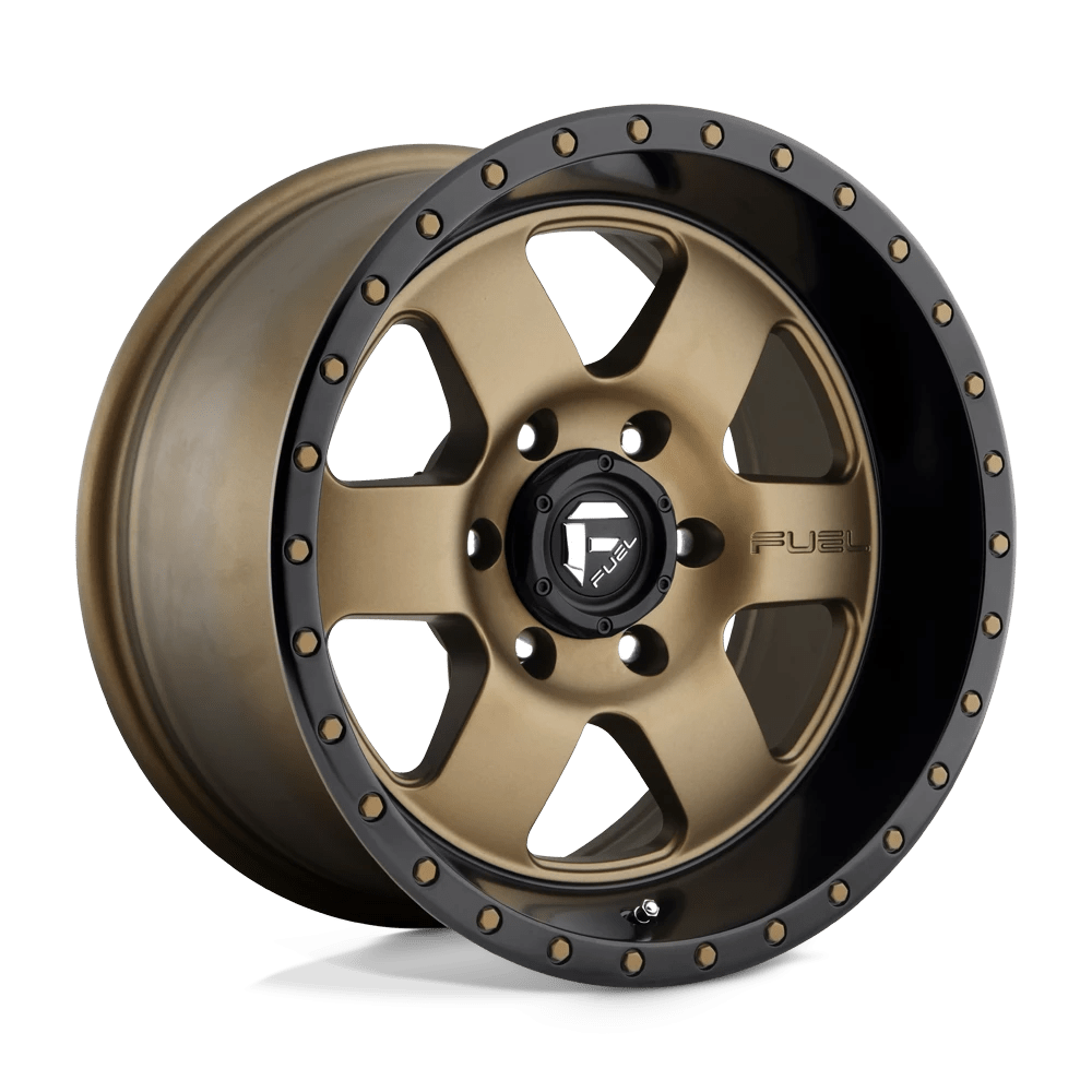 Alloy wheel D617 Podium Matte Bronze Black Bead Ring Fuel