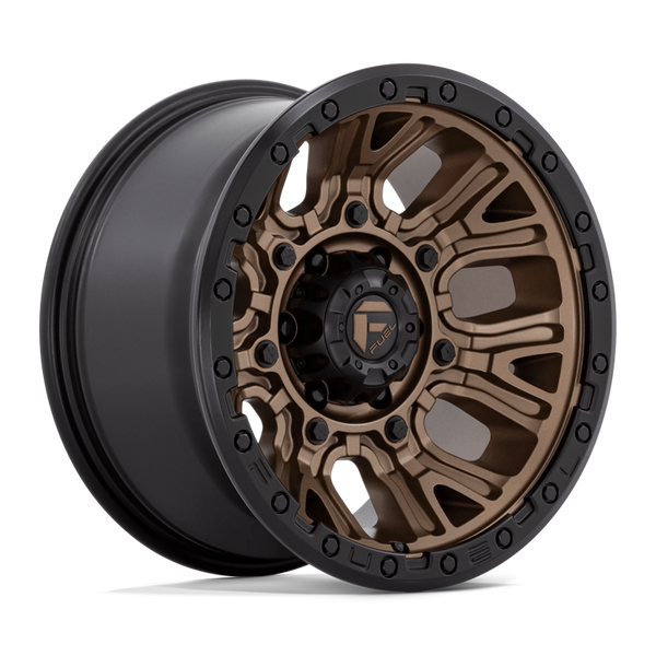 Alloy wheel D826 Traction Matte Bronze W/ Black Ring Fuel