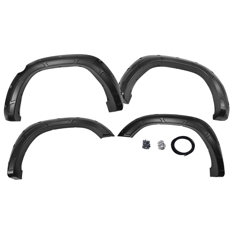 Front and rear fender flares Rough Country Defender