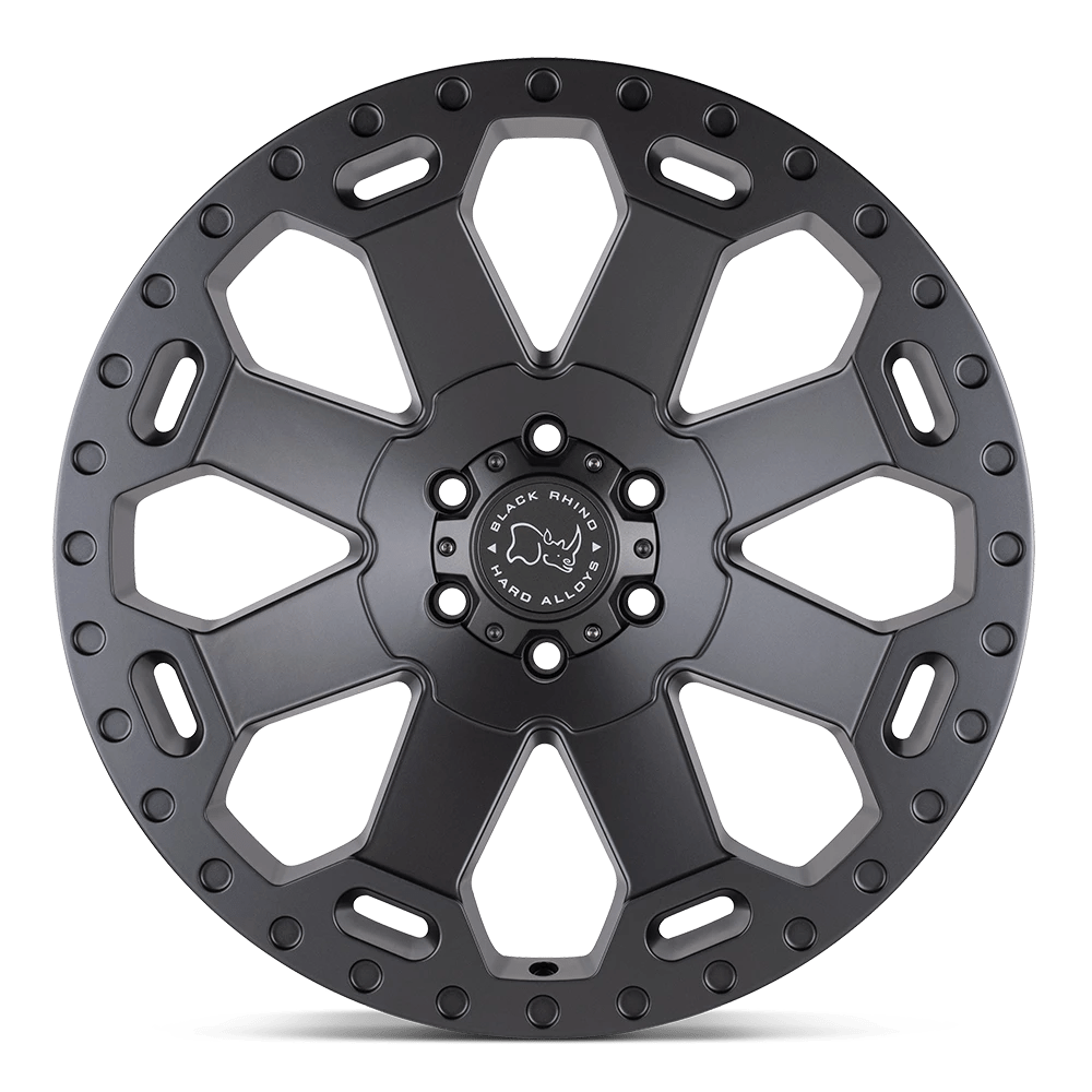 Alloy wheel Matte Gunmetal Warlord Black Rhino