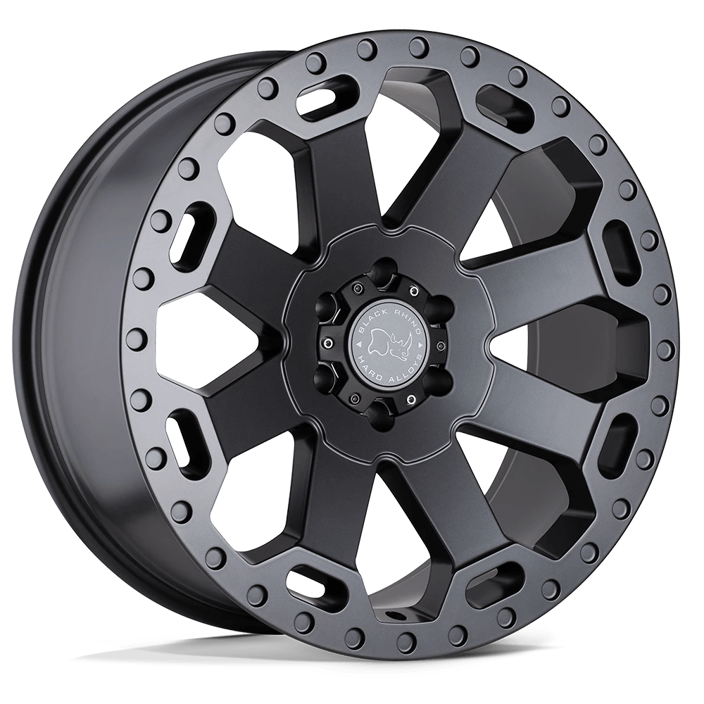 Alloy wheel Matte Gunmetal Warlord Black Rhino