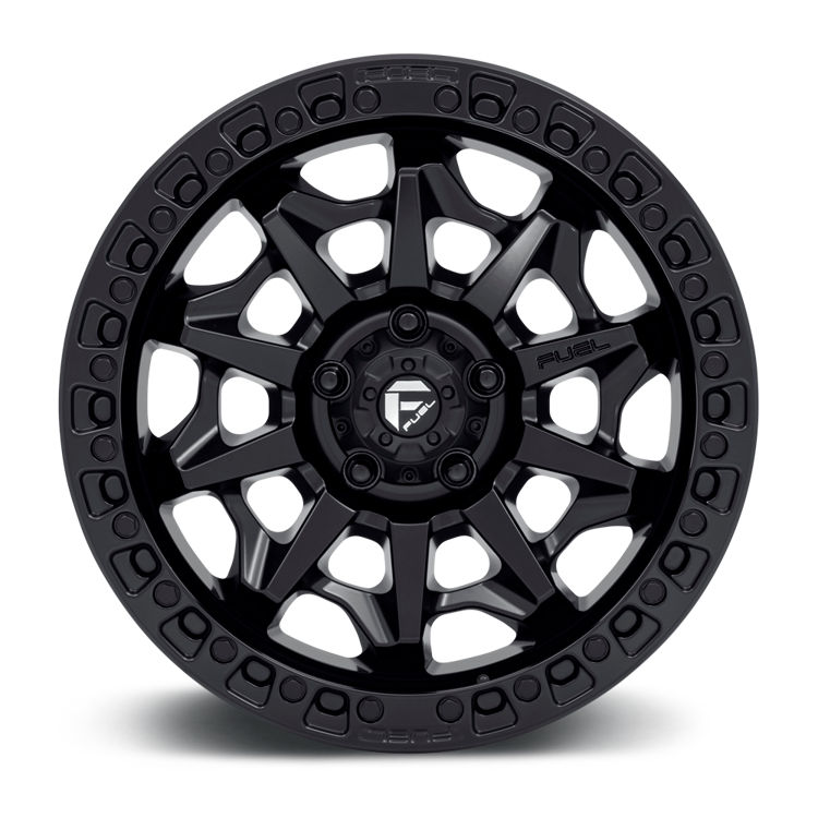 Alloy wheel D694 Covert Matte Black Fuel