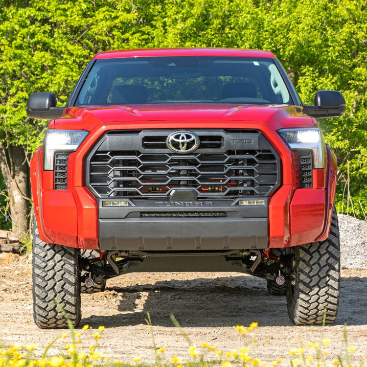 Front and rear fender flares Rough Country Defender Pocket