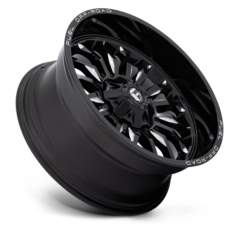 Alloy wheel D795 ARC Gloss Black Milled Fuel