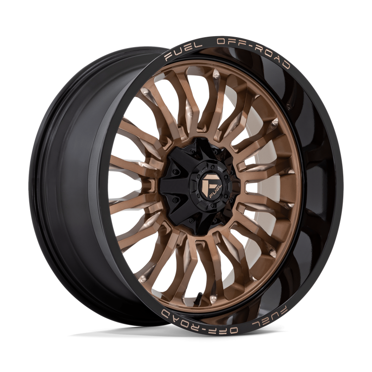 Alloy wheel D797 ARC Platinum Bronze W/ Black LIP Fuel