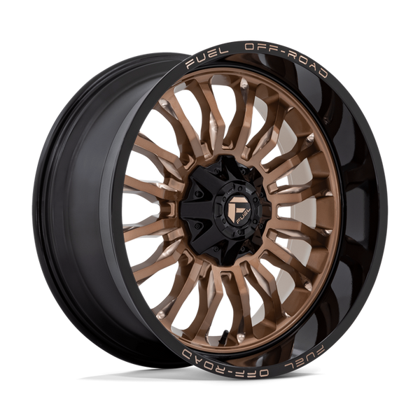 Alloy wheel D797 ARC Platinum Bronze W/ Black LIP Fuel