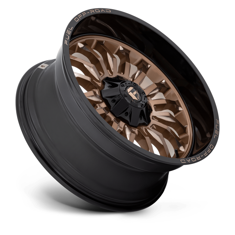 Alloy wheel D797 ARC Platinum Bronze W/ Black LIP Fuel