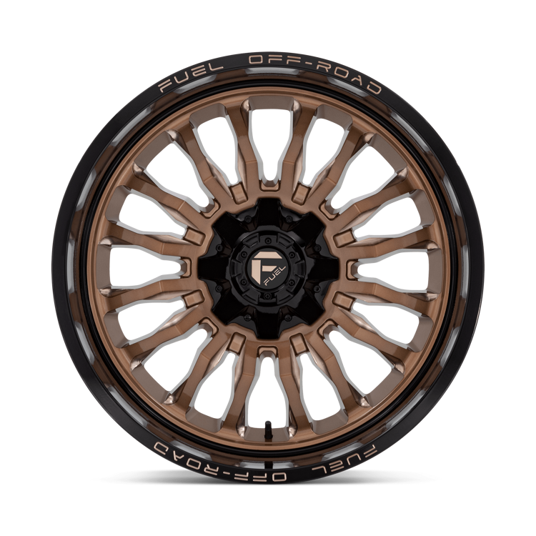 Alloy wheel D797 ARC Platinum Bronze W/ Black LIP Fuel