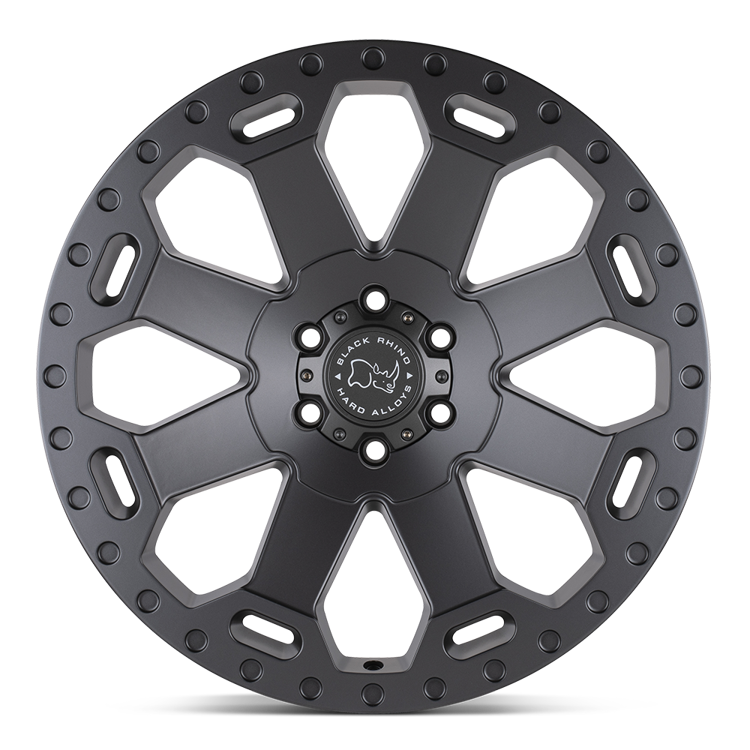 Alloy wheel Matte Gunmetal Warlord Black Rhino