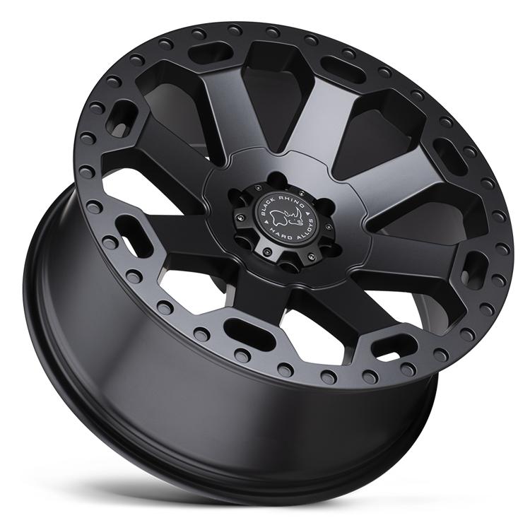 Alloy wheel Matte Gunmetal Warlord Black Rhino