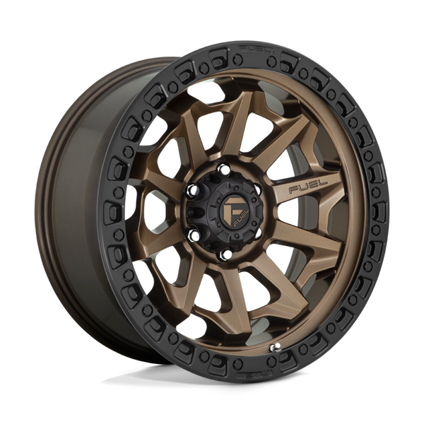 Alloy wheel D696 Covert Matte Bronze Black Bead Ring Fuel