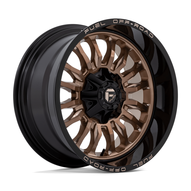 Alloy wheel D797 ARC Platinum Bronze W/ Black LIP Fuel