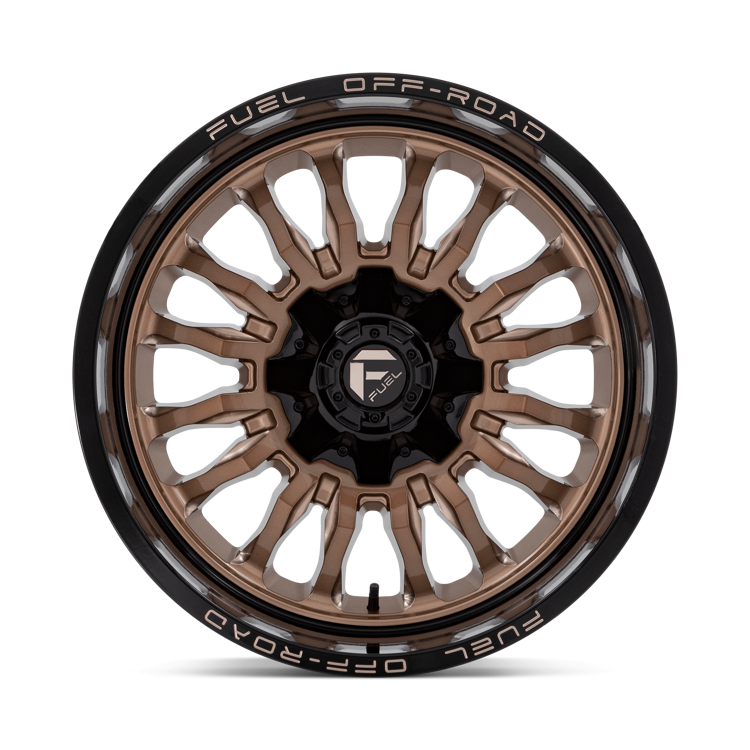 Alloy wheel D797 ARC Platinum Bronze W/ Black LIP Fuel