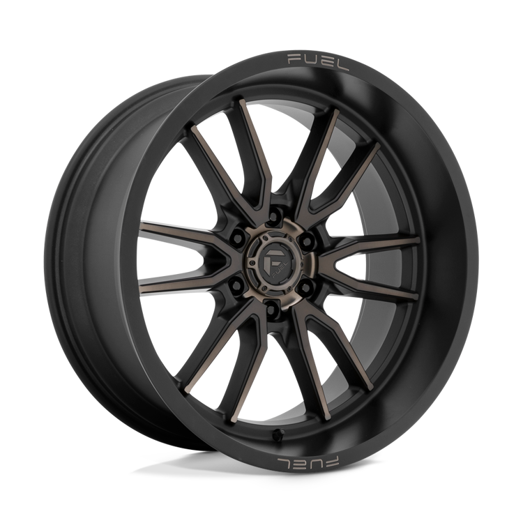 Alloy wheel D762 Clash Matte Black Double Dark Tint Fuel