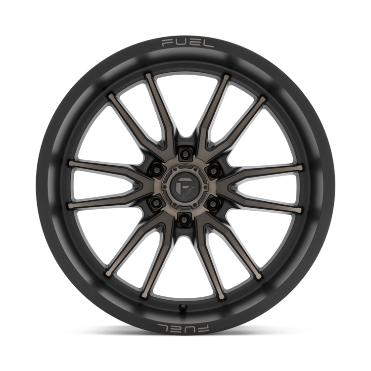 Alloy wheel D762 Clash Matte Black Double Dark Tint Fuel