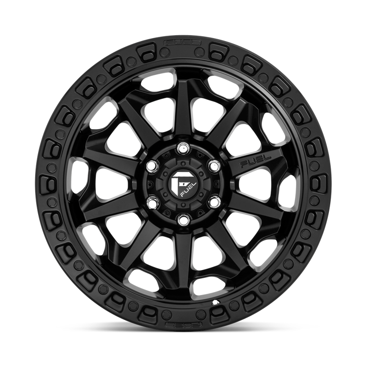 Alloy wheel D694 Covert Matte Black Fuel