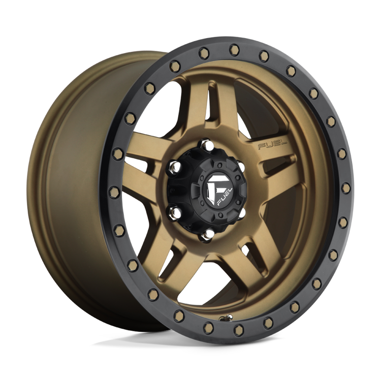 Alloy wheel D583 Anza Matte Bronze Black Bead Ring Fuel