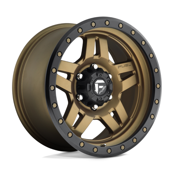 Alloy wheel D583 Anza Matte Bronze Black Bead Ring Fuel