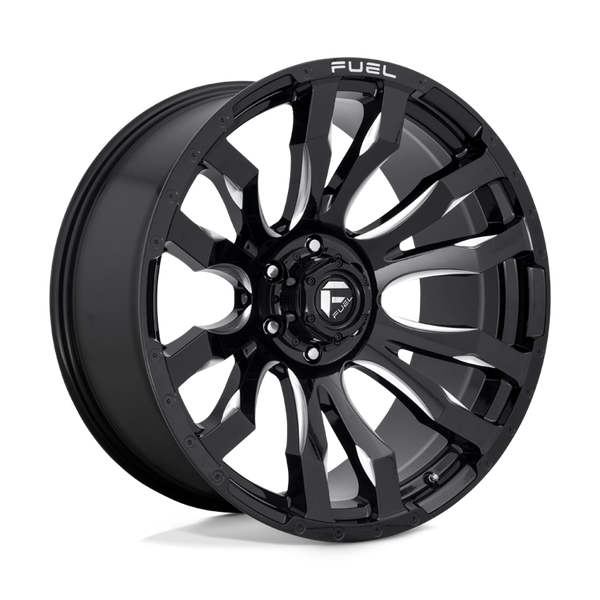 Alloy wheel D673 Blitz Gloss Black Milled Fuel