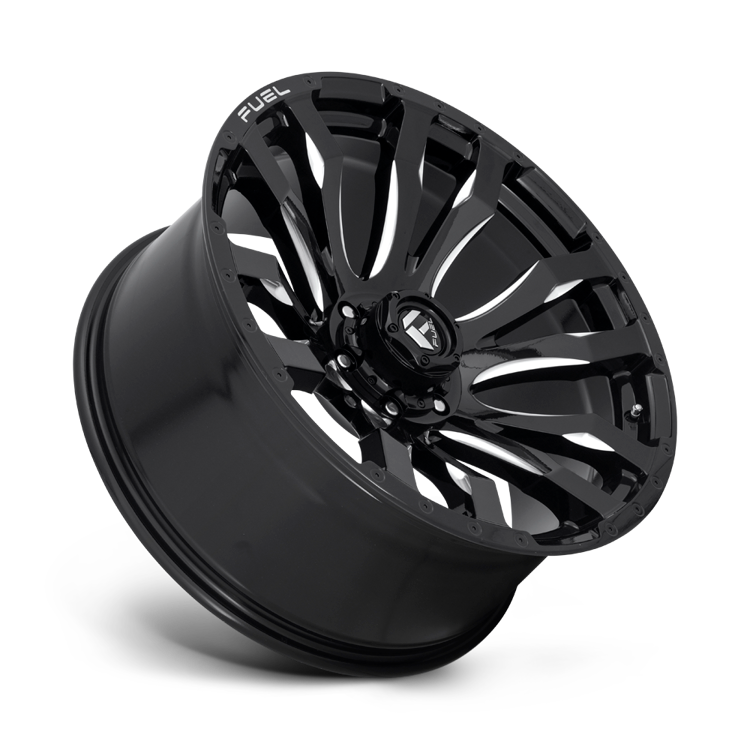 Alloy wheel D673 Blitz Gloss Black Milled Fuel