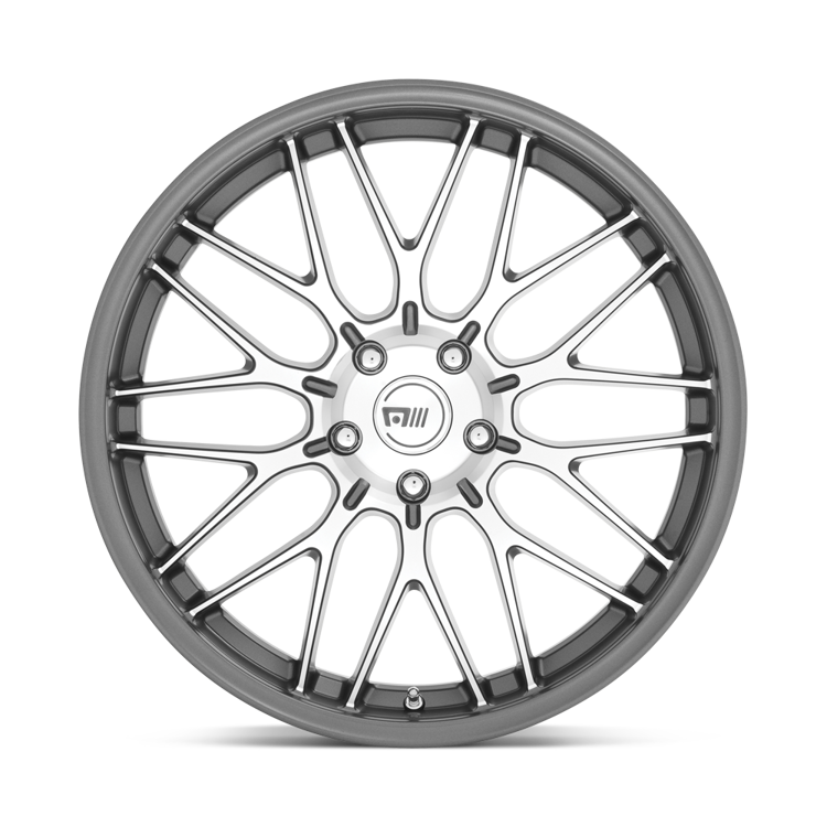 Alloy wheel MR153 Cm10 Machined Gunmetal Motegi Racing