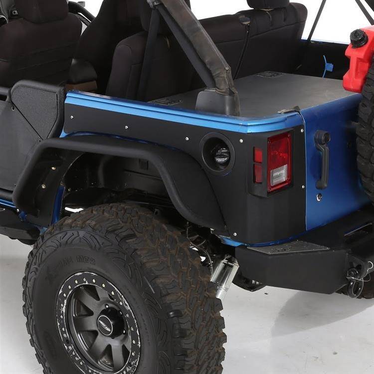 Rear body armor fender skins Smittybilt XRC