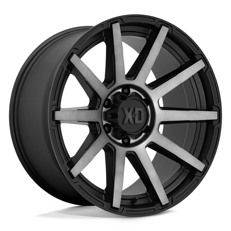 Alloy wheel XD847 Outbreak Satin Black W/ Gray Tint XD Series