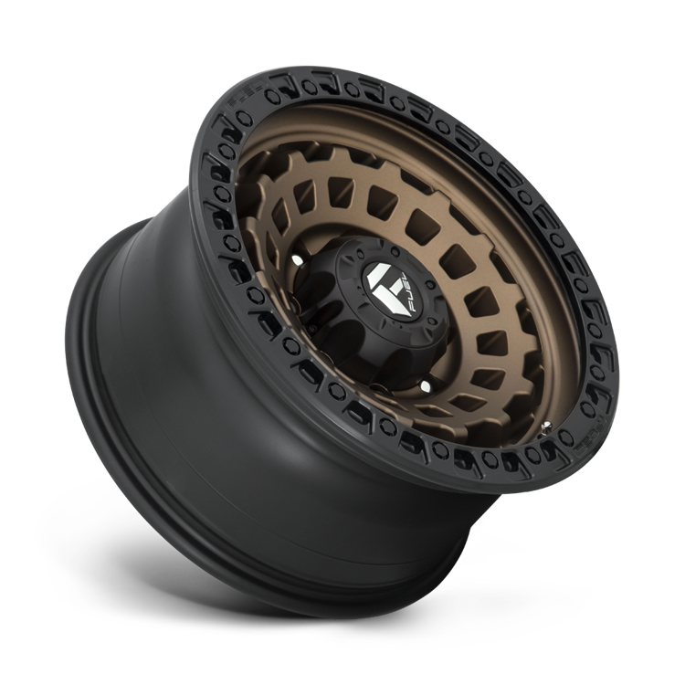 Alloy wheel D634 Zephyr Matte Bronze Black Bead Ring Fuel