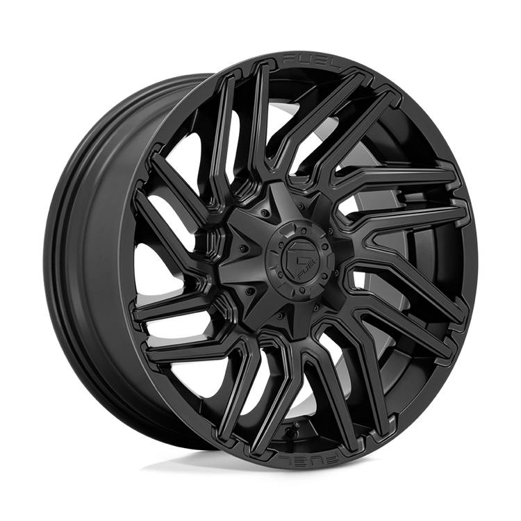 Alloy wheel D775 Typhoon Matte Black Fuel