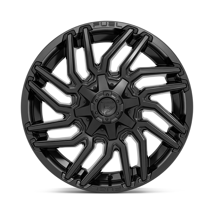 Alloy wheel D775 Typhoon Matte Black Fuel