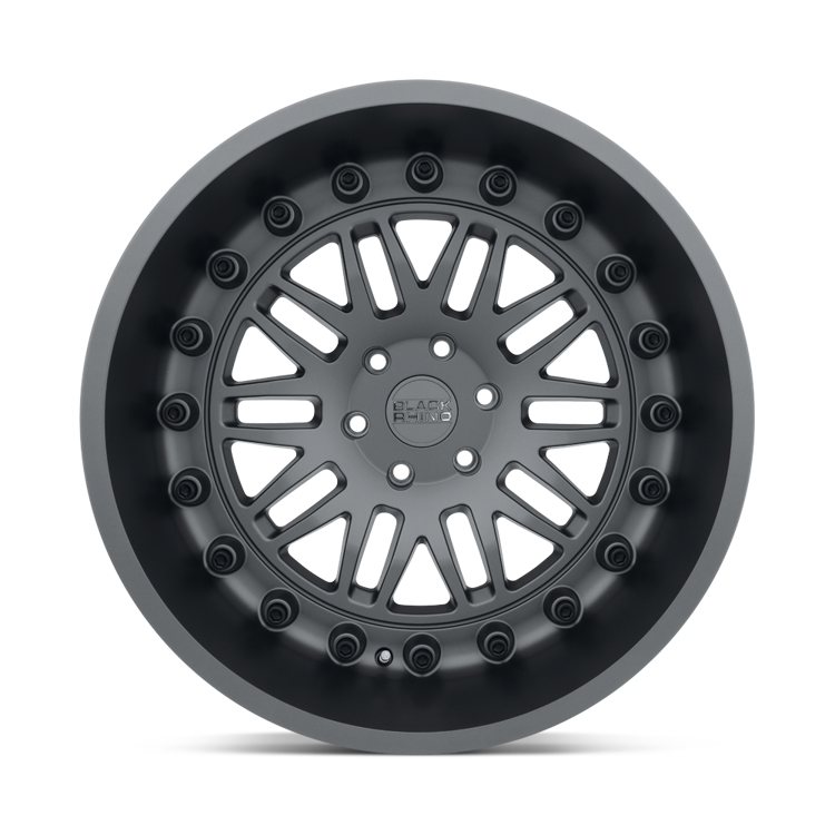 Alloy wheel Matte Gunmetal Fury Black Rhino