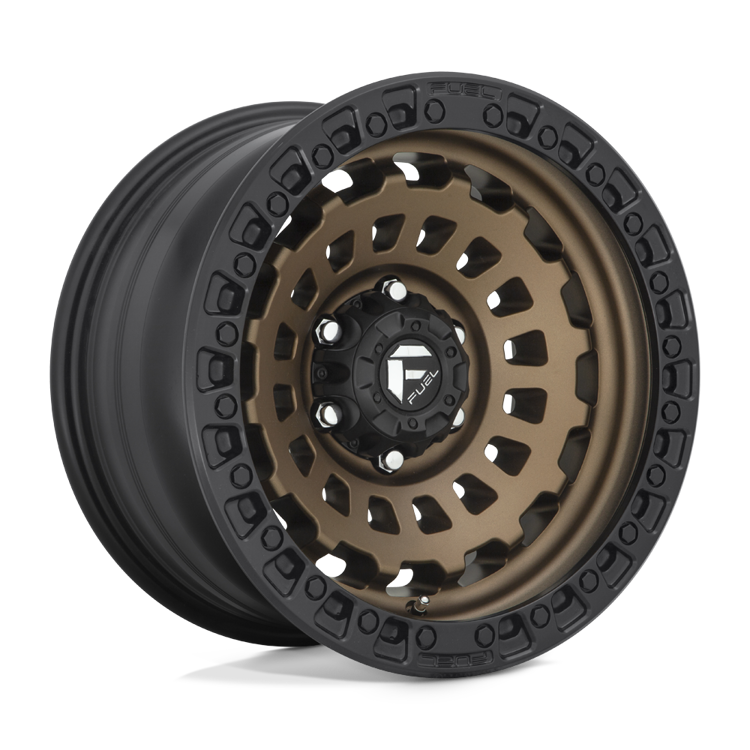 Alloy wheel D634 Zephyr Matte Bronze Black Bead Ring Fuel