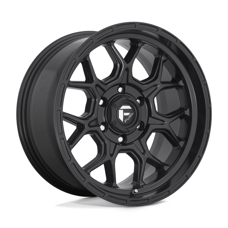 Alloy wheel D670 Tech Matte Black Fuel