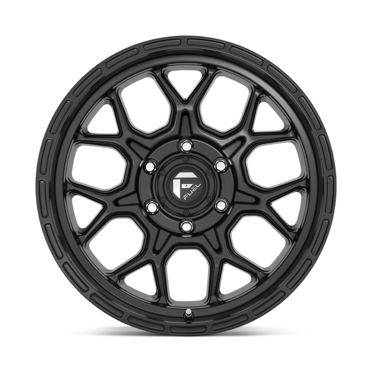 Alloy wheel D670 Tech Matte Black Fuel