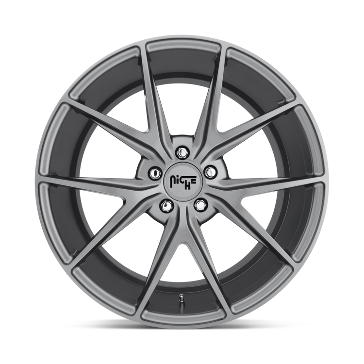 Alloy wheel M116 Misano Matte GUN Metal Niche Road Wheels